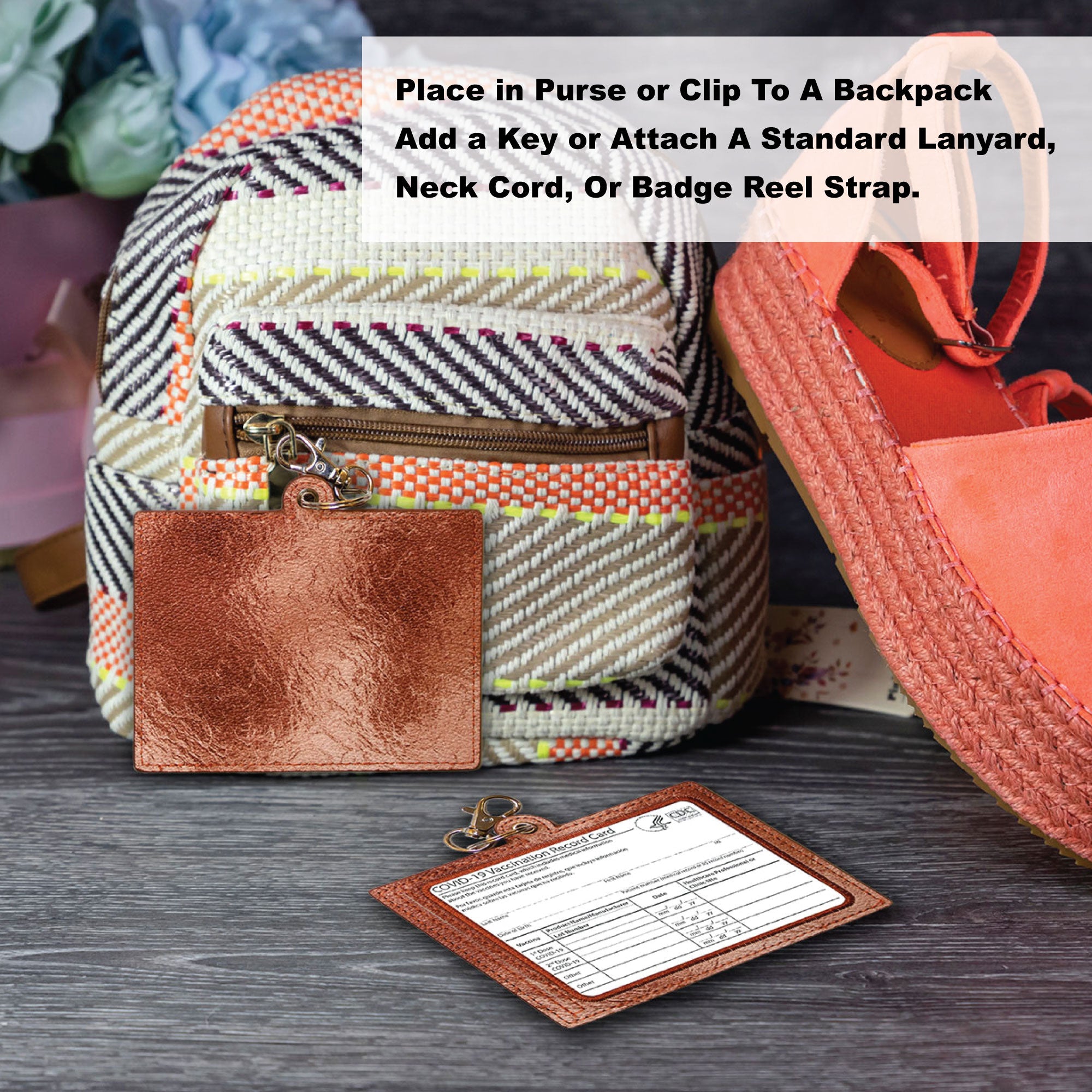 2 Pack Fashionable Black & Copper Card Holder – LifeJoy Media