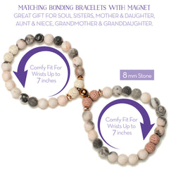 Magnetic Bracelets for Woman with Essential Oil