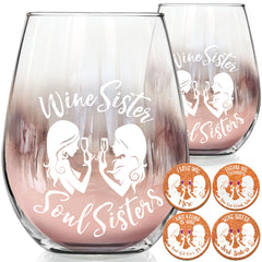 Wine Sister, Soul Sisters Gift Set