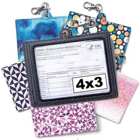 6 Pack Vaccine Card Protector (Color Fashion Pack)