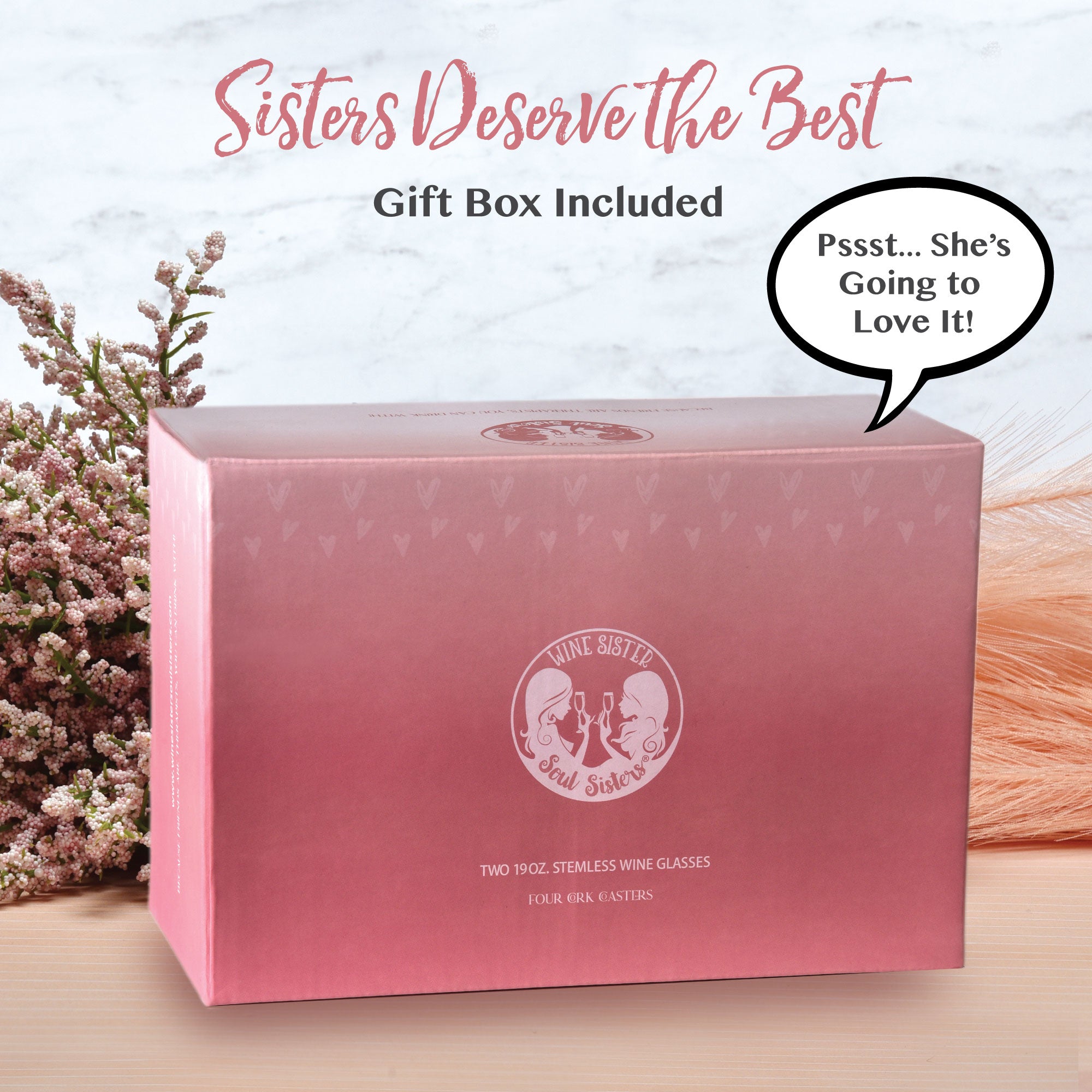 Big Sister Gifts Sweets & Balloon in a Box | Party Save Smile